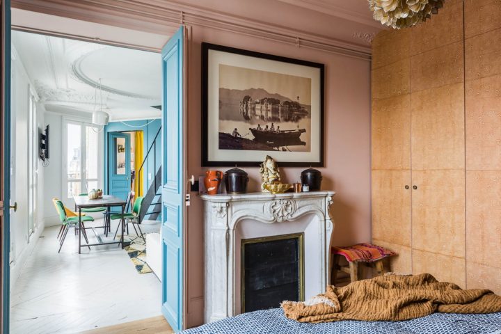 Dressing Tout Hauteur Et Cheminée D'Époque destiné Hauteur Cheminée