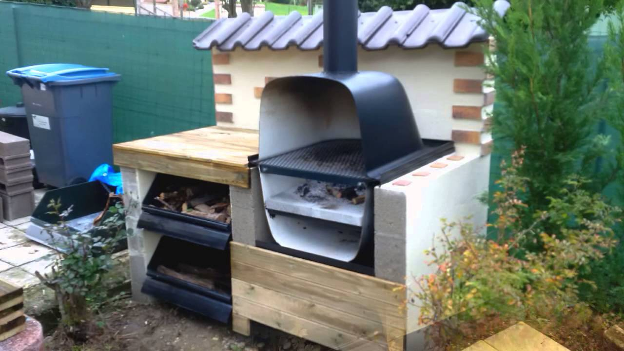 Construire Un Barbecue En Briques Avec Cheminée