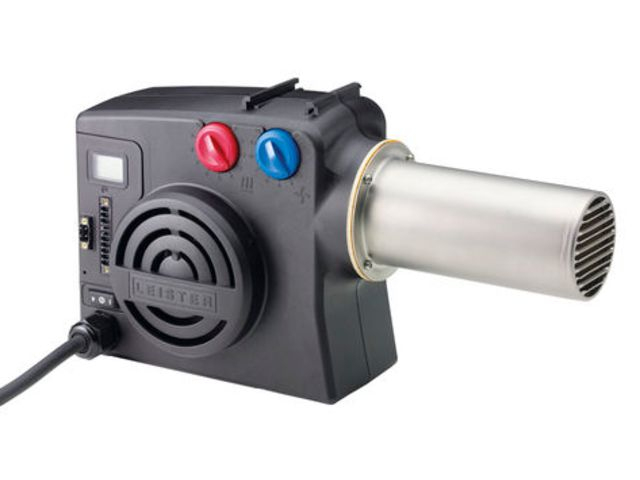 Générateur D'Air Chaud Leister Hotwind Premium Et System concernant Extracteur Air Chaud Cheminée