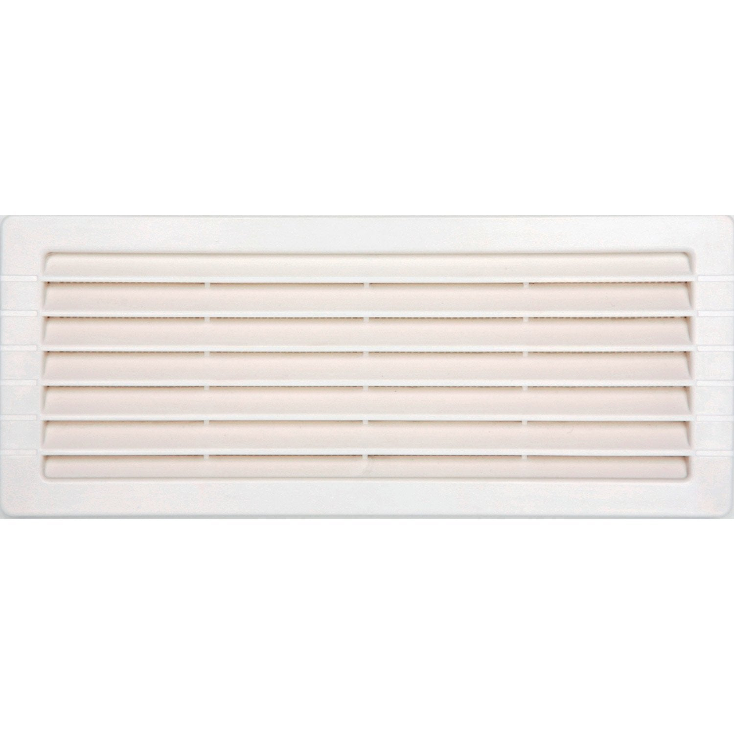 Grille D'Aération Abs Naturel, L.10.7 X L.26 Cm | Leroy Merlin intérieur Grille Aération Cheminée Leroy Merlin