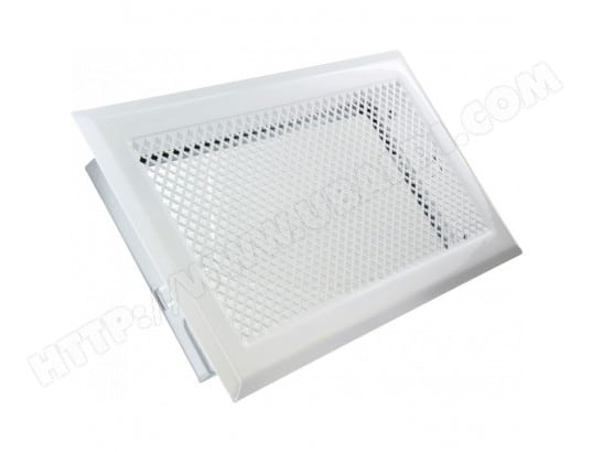 Grille D'Aération De Cheminée – Blanc – 345 X 195 Mm – Dmo encequiconcerne Grille D Aération Pour Cheminée