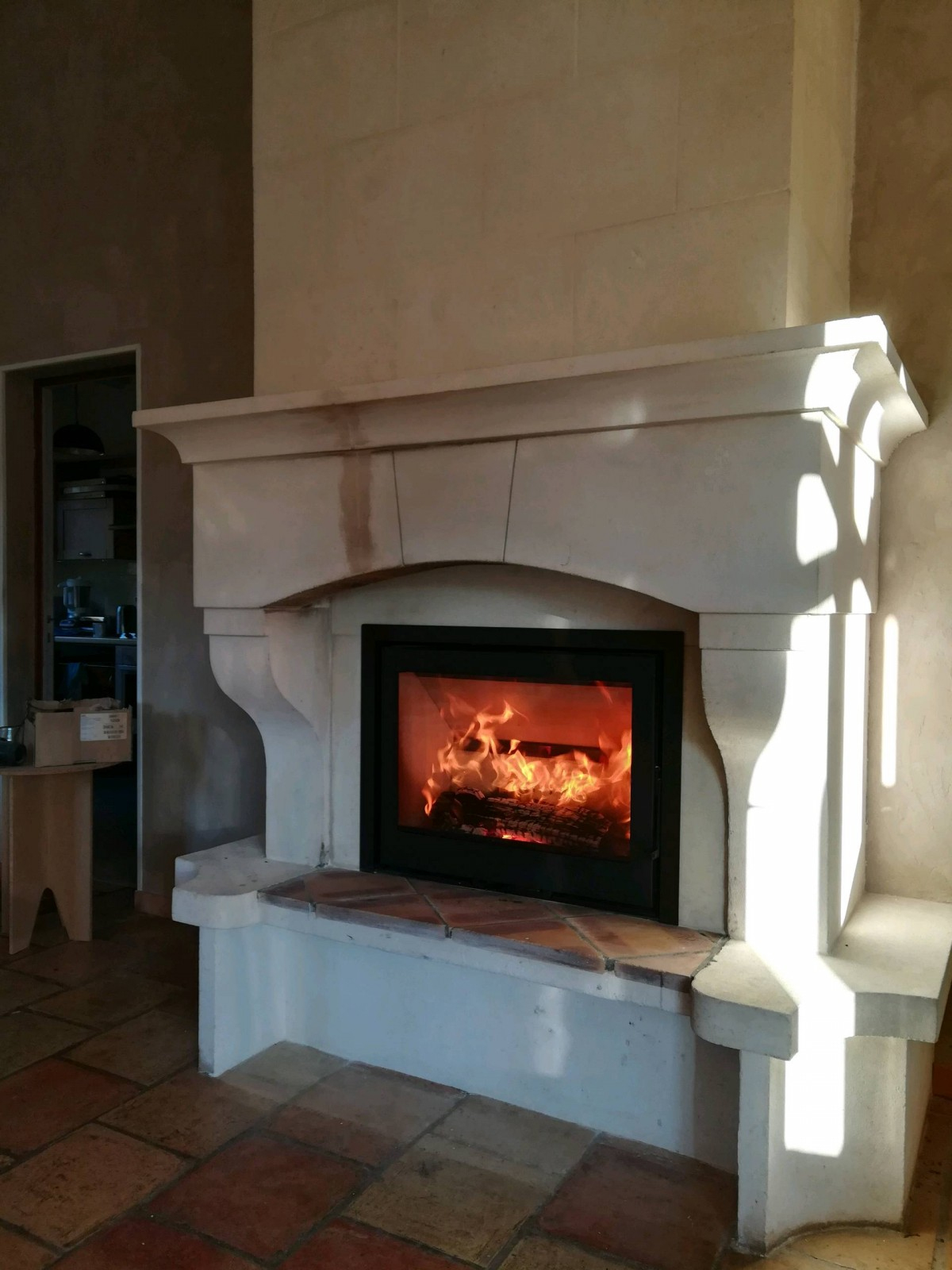 Installation D'Un Insert Dans Une Cheminée Ancienne À Aix serapportantà Installer Une Cheminée