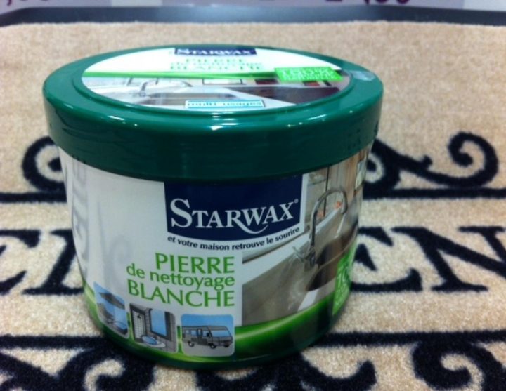 J'Ai Testé Pour Vous La Pierre De Nettoyage Blanche (Blog dedans Nettoyer Cheminée Pierre Blanche