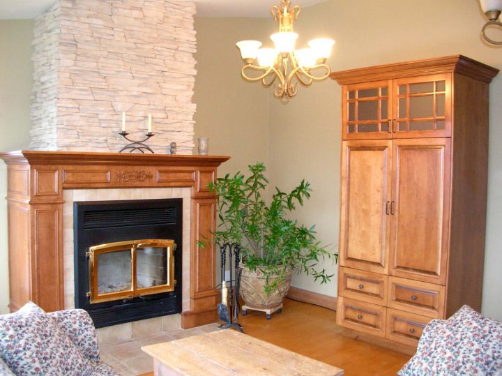 Jardins D’hiver | Les Armoires Saint-Romain Inc. concernant Manteau De Cheminée D Occasion