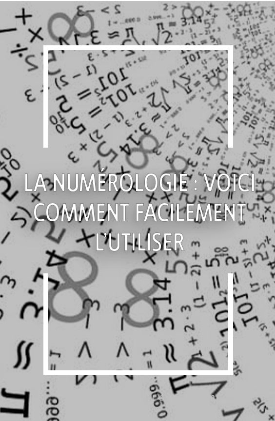 La Numérologie : Voici Comment Facilement L'Utiliser – En concernant Numérologie Chemin De Vie