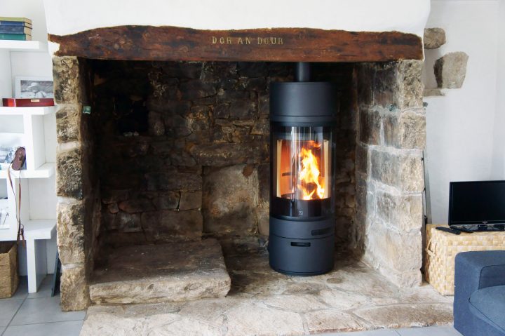 Photo Poele A Bois Quimper destiné Cheminée Quimper