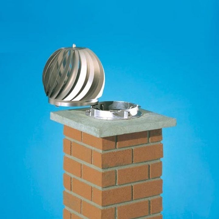 Poujoulat Aspirator Inox That Turns à Extracteur De Fumée Pour Cheminée