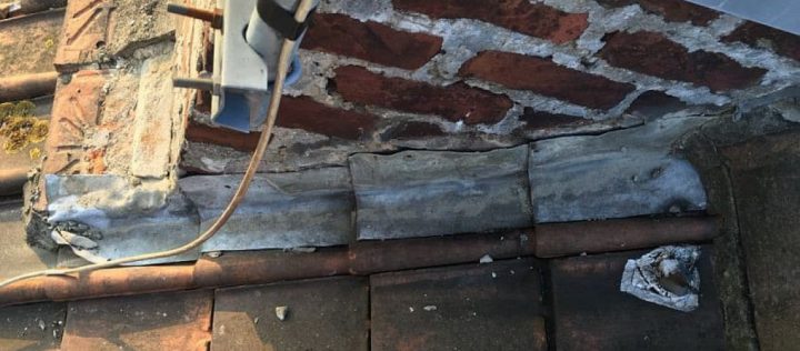 Réfection D'Un Solin De Cheminée À Tourcoing – Ctm Rénovation tout Solin De Cheminée