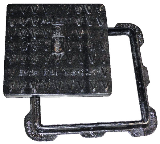 Regard En Fonte De 40X40 Cm – Brico Dépôt encequiconcerne Plaque Fonte Cheminée Brico Depot