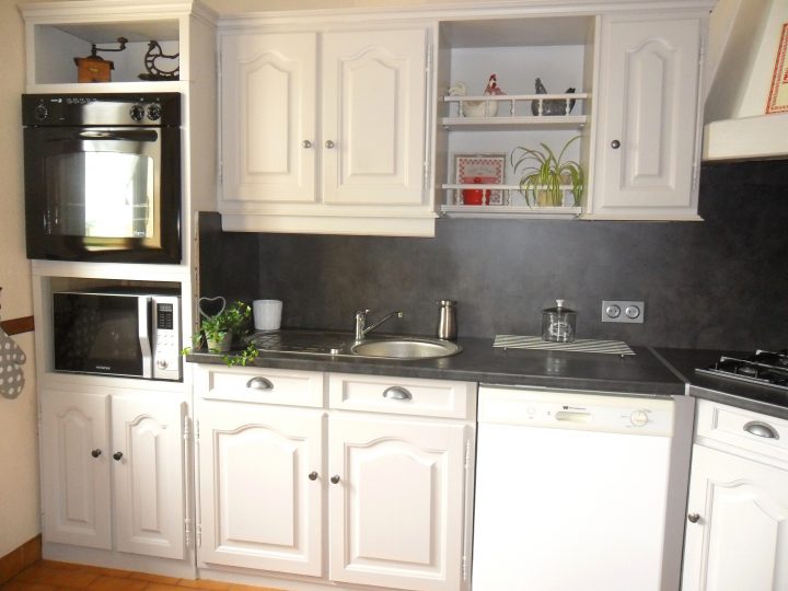 Relooker Cuisine Rustique Perfect Relooker Cuisine avec Repeindre Une Cheminée Rustique