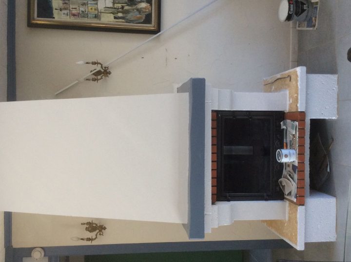 Relooking Cheminée Suite – Le Blog De Nicolepinpin serapportantà Relooking Cheminée