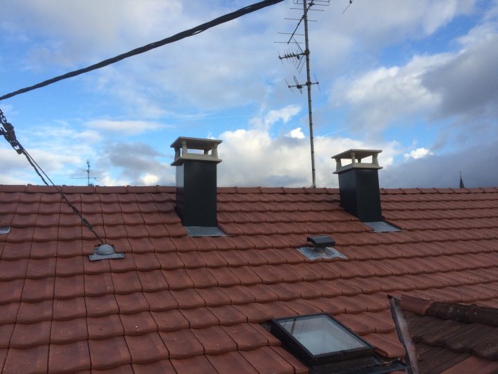 Renovation De Conduit Cheminee Exterieur A Wittenheim – Nb destiné Conduit De Cheminée Extérieur