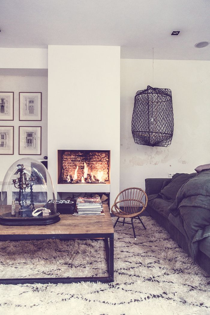 Salon Tapis Feu De Cheminee | Design D'Intérieur De concernant Tapis Cheminée