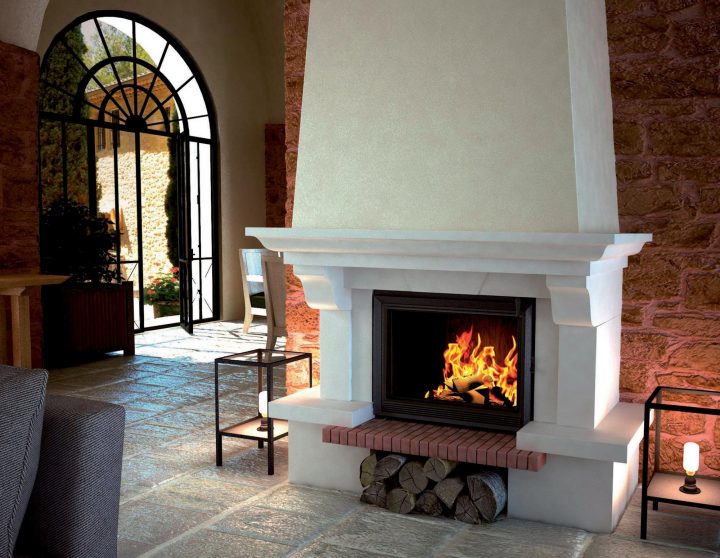 Seguin Super 9 Cheminee Fireplace – Swing Door – Real intérieur Cheminée Seguin