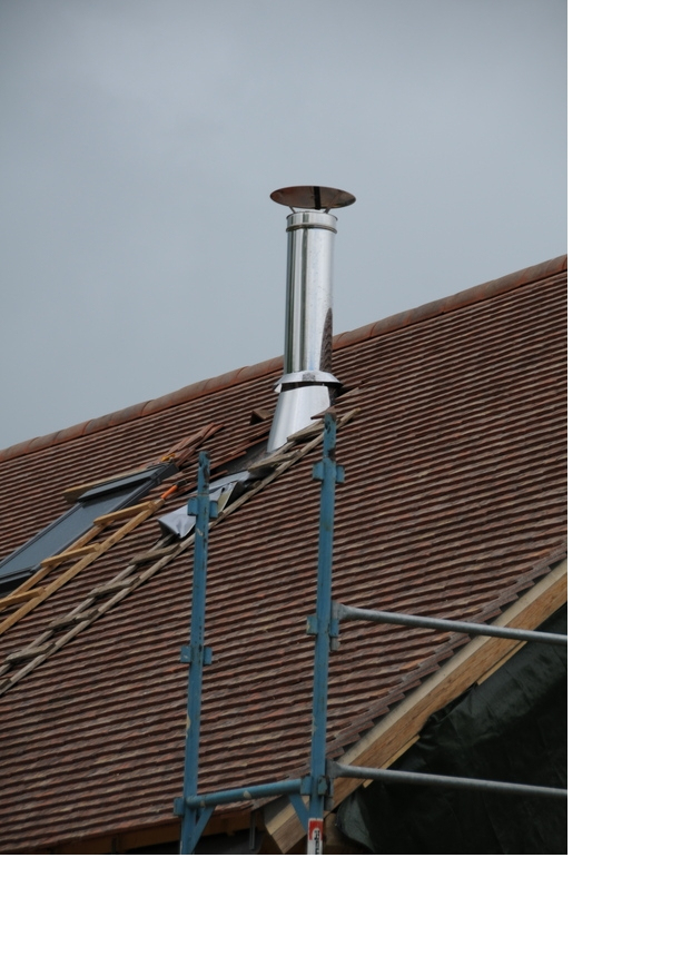 Solin De Cheminée Inox | Maison Poyaudine intérieur Conduit De Cheminée Inox