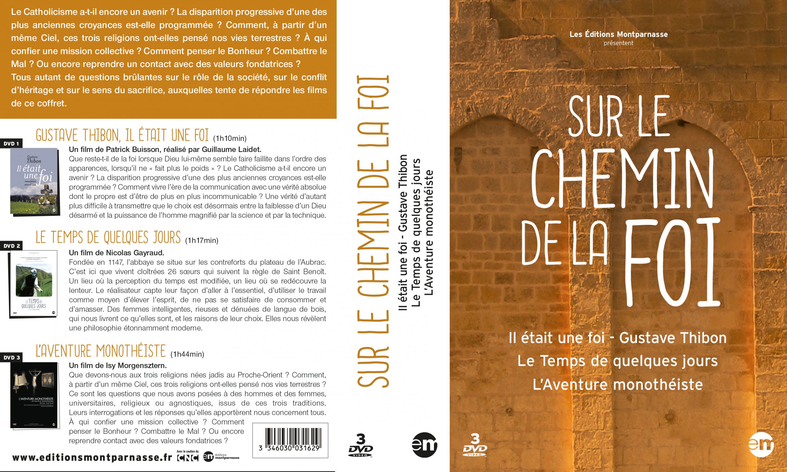 Sur Le Chemin De La Foi - 3 Dvd serapportantà Les Chemins De La Foi