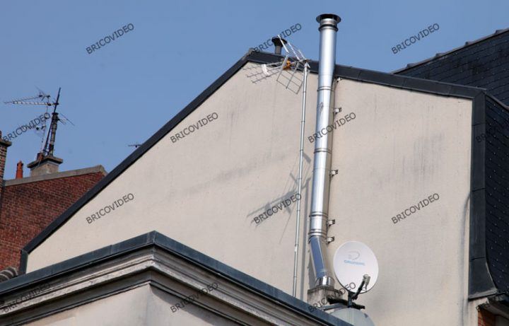 Tubage Inox 180 Pas Cher à Conduit De Cheminée Extérieur