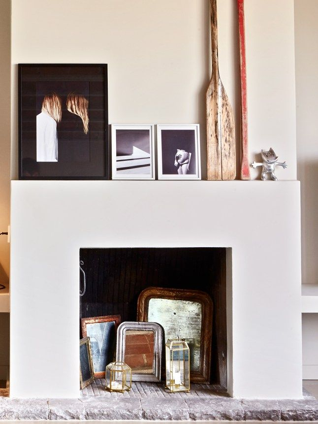 Un Mélange Industriel Pour Un Appartement Familial avec Habillage Conduit De Cheminée Intérieur