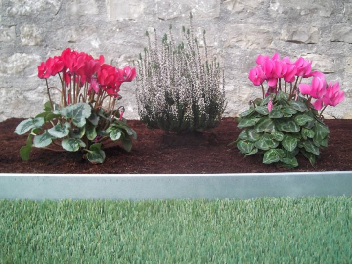 3 Bordures Déco En Acier 125Mm X 955Mm destiné Bordure Jardin Acier Corten Jardiland