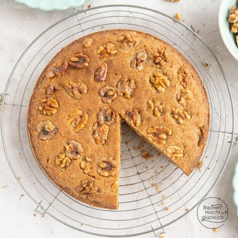 walnusskuchen saftig und locker