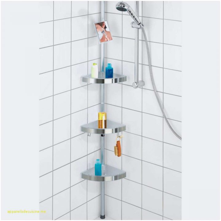 Accessoires Salle De Bain Gifi | Bright Shadow Online intérieur Étagère De Douche Télescopique Gifi