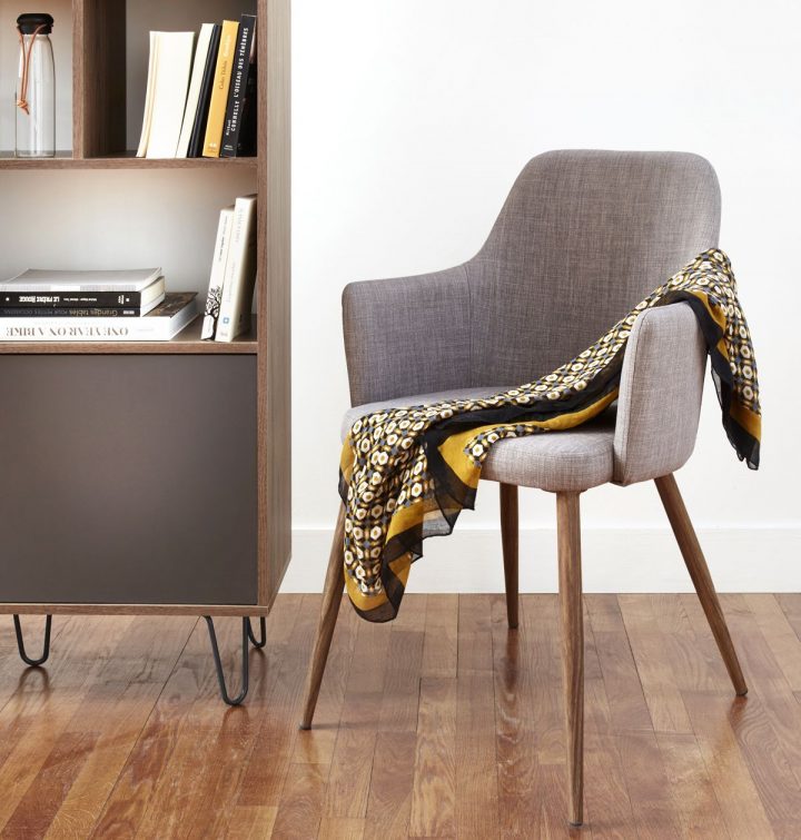 Ajoutez Une Touche De Vintage À Votre Salon Avec Le Fauteuil tout Chaise Abby Alinea Occasion