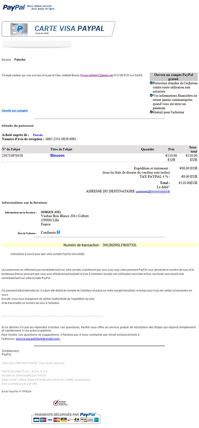 Arnaque Sur Leboncoin Ou Arnaque Paypal ? – Sophos News avec Le Bon Coin 85 Arnaque Sur Leboncoin Ou Arnaque Paypal ? – Sophos News avec Le Bon Coin 85