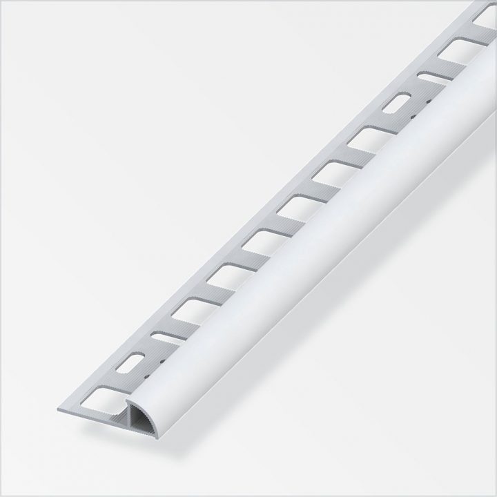 Arrêt Carrelage Arrondi Pvc Gris 8X2,5 Mm serapportantà Bricomarché Carrelage Extérieur