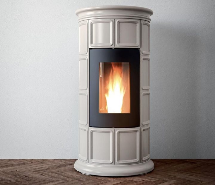 Avantgardist: Pelletofen "Marlene Tonda" Von Sergio Leoni destiné Poele Marlene Sergio Leoni