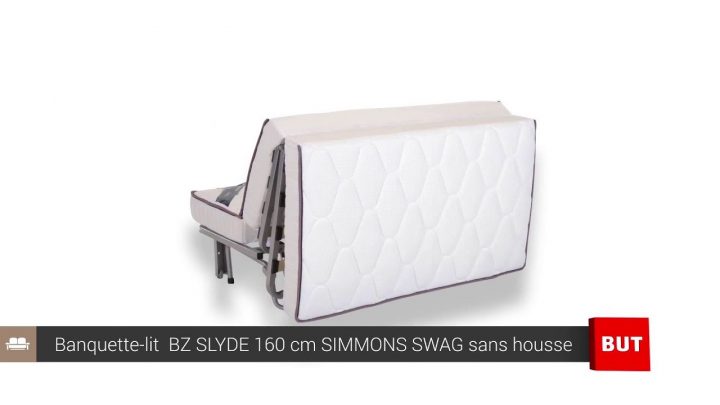 Banquette-Lit Bz Slyde 160 Cm Simmons Swag Sans Housse – But concernant Montage Bz Conforama