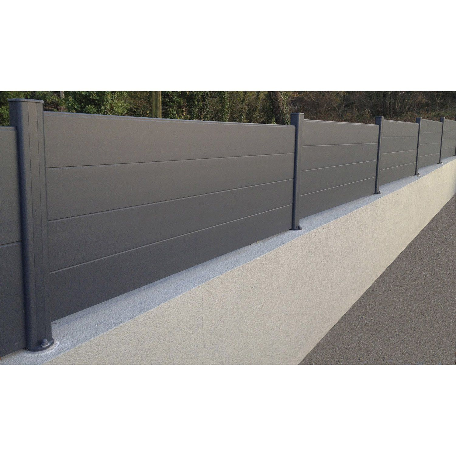 Barrière Pvc Leroy Merlin | Clôture | Cloture Jardin dedans Panneau