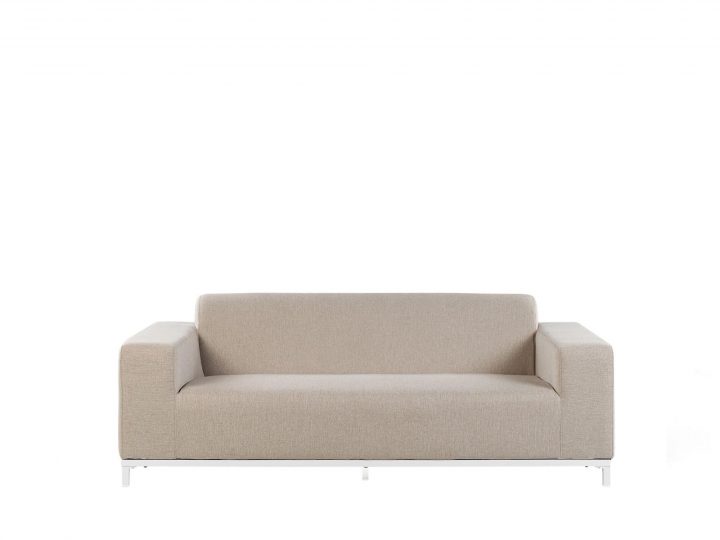 Beliani Canapé De Jardin 3 Places En Tissu Beige Rovigo intérieur Mousse Rembourrage Canape Leroy Merlin Beliani Canapé De Jardin 3 Places En Tissu Beige Rovigo intérieur Mousse Rembourrage Canape Leroy Merlin