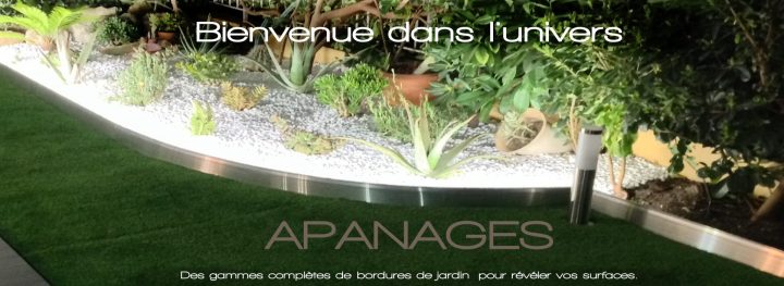 Bordure De Jardin Et Aménagement Du Jardin, Bordure Alu pour Bordure Jardin Acier Corten Jardiland