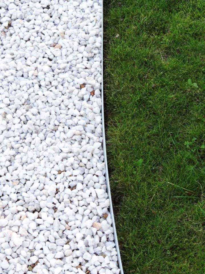 Bordure Métallique En Acier Galvanisé H100 Mm X L955 Mm encequiconcerne Bordure Jardin Acier Corten Jardiland