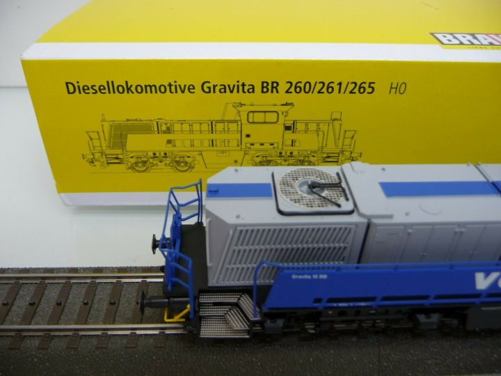 Brawa H0 42789 Diesellok 10Bb V 261 Gravita Voith Für Märklin Ac Digital  Neuware encequiconcerne Lit Gravita