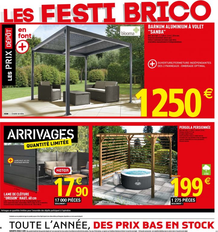 Brico Dépôt Catalogue Actuel 17.05 – 31.05.2019 [6 avec Pergola Brico Dépôt Brico Dépôt Catalogue Actuel 17.05 – 31.05.2019 [6 avec Pergola Brico Dépôt