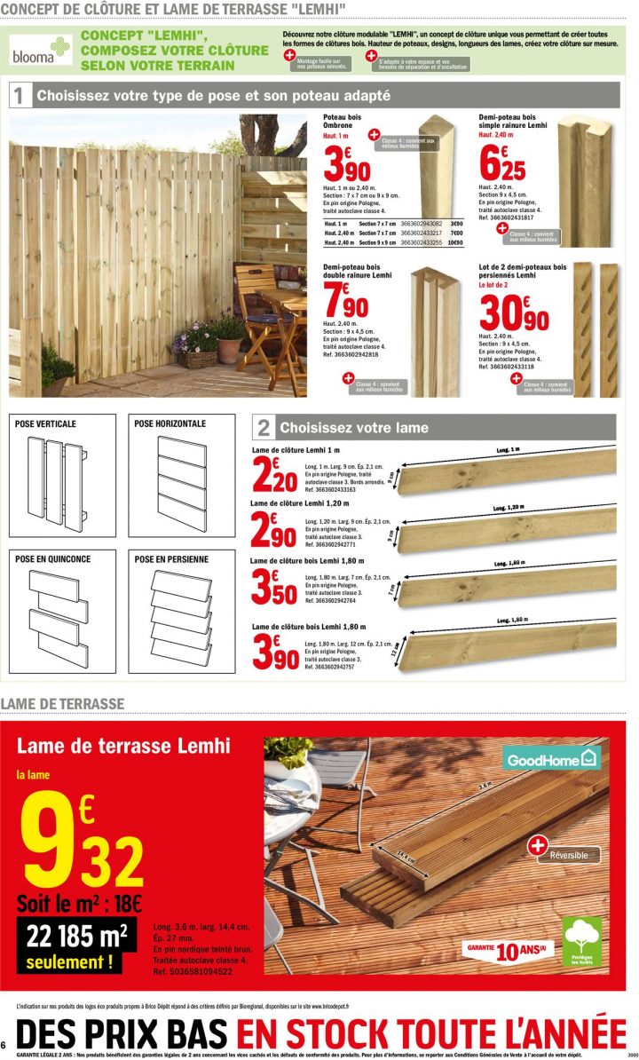 Brico Dépôt Catalogue Actuel 20.03 – 02.04.2020 [6 avec Poteau Bois Brico Dépôt Brico Dépôt Catalogue Actuel 20.03 – 02.04.2020 [6 avec Poteau Bois Brico Dépôt