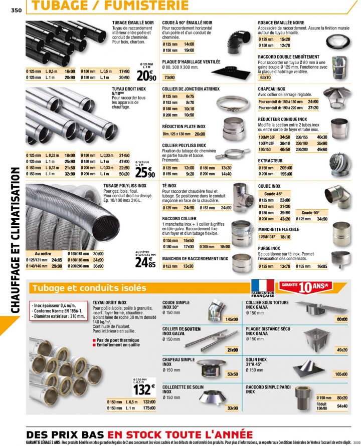 Brico Dépôt Catalogue Actuel 27.03 – 29.05.2020 [350 dedans Conduit Cheminée Extérieur Brico Dépôt