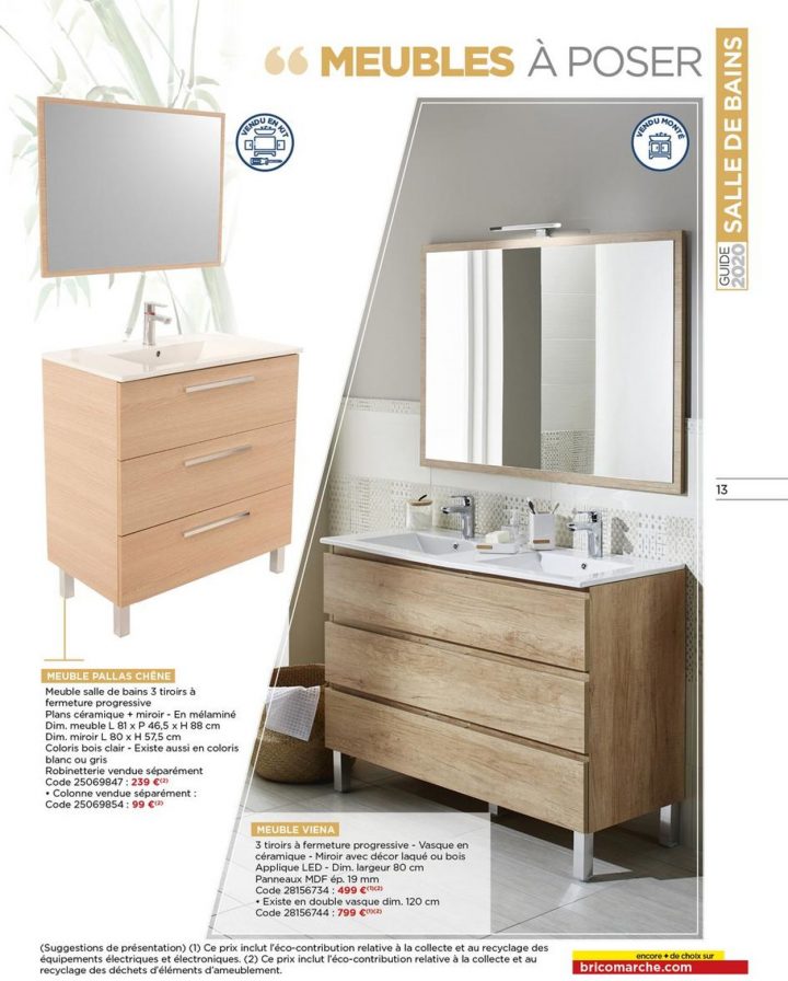 Bricomarché Catalogue Actuel 05.02 – 28.03.2020 [13 dedans Armoire De Toilette Bricomarché