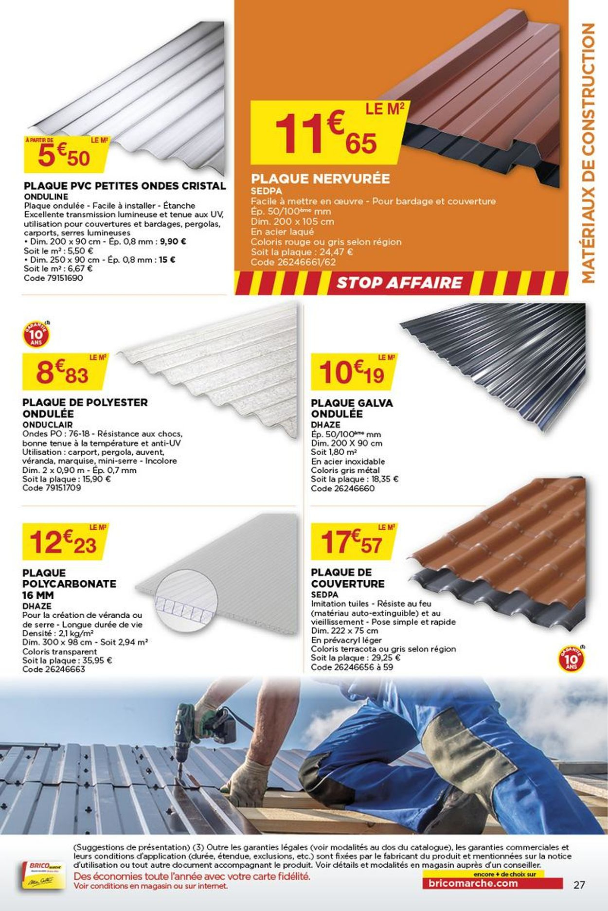 Bricomarché Catalogue Actuel 29.07 - 08.08.2020 [27 dedans Shingle Bricomarché Bricomarché Catalogue Actuel 29.07 - 08.08.2020 [27 dedans Shingle Bricomarché