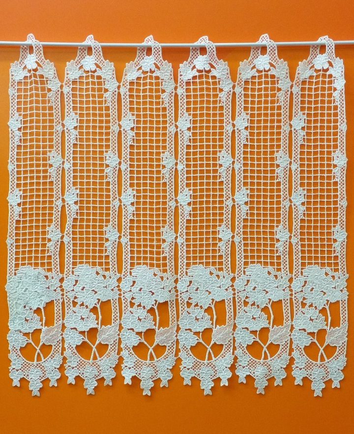 Brise Bise Macrame Ecru – Auxvoilages.fr pour Brise Bise Macramé Brise Bise Macrame Ecru – Auxvoilages.fr pour Brise Bise Macramé