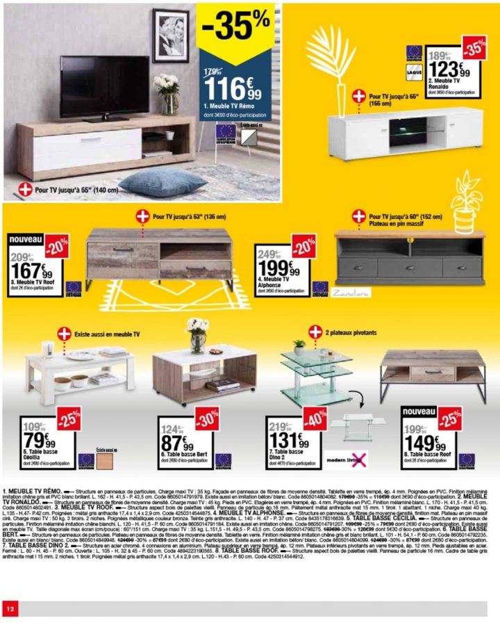 But Catalogue Actuel 12.05 – 06.07.2020 [12] – Catalogue-24 concernant Meuble Tv Alphonse But