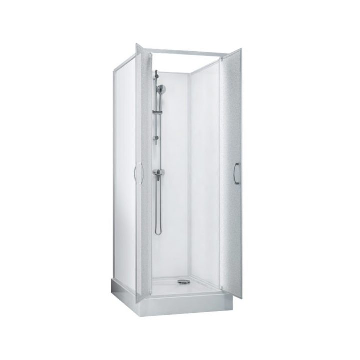 Cabine De Douche Surf 5 – 70X70 Cm – Accès De Face – Portes Battantes Leda  Sur Bricozor serapportantà Cabine De Douche 70X70 Ikea