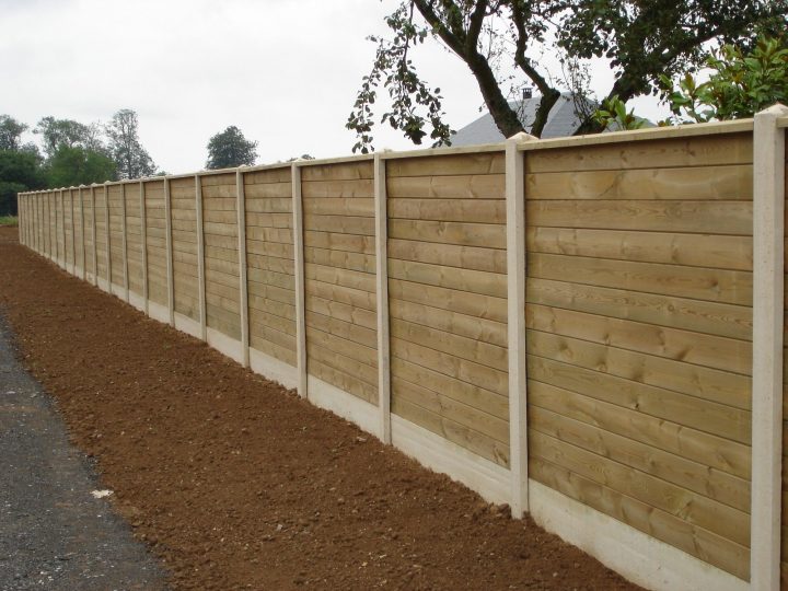 Cacher Grillage Jardin | Cloture Bois, Grillage Jardin encequiconcerne Poteau Béton Brico Dépôt