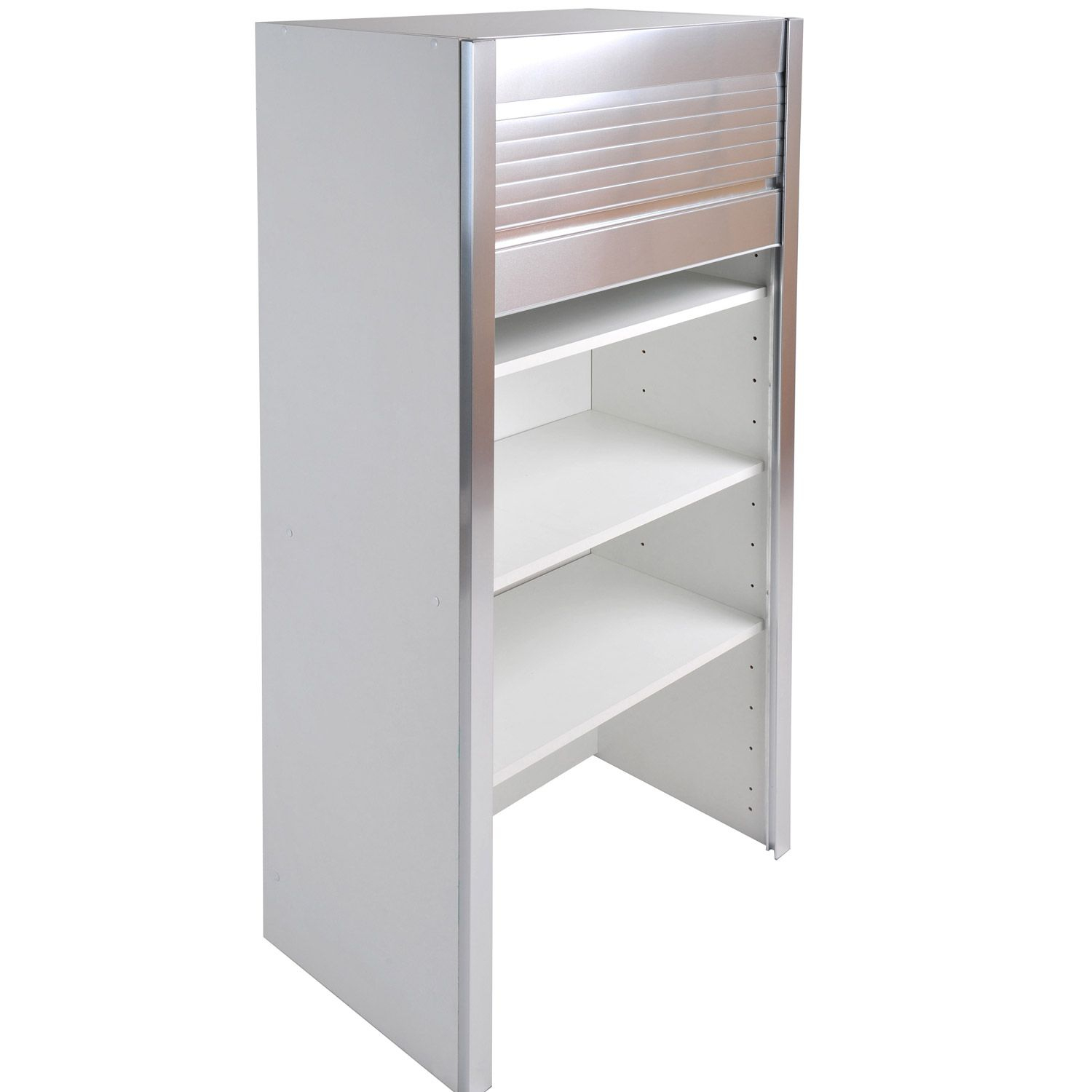 Caisson De Cuisine Haut Bf60 Delinia Blanc L60 X H126 X P35 avec Volet