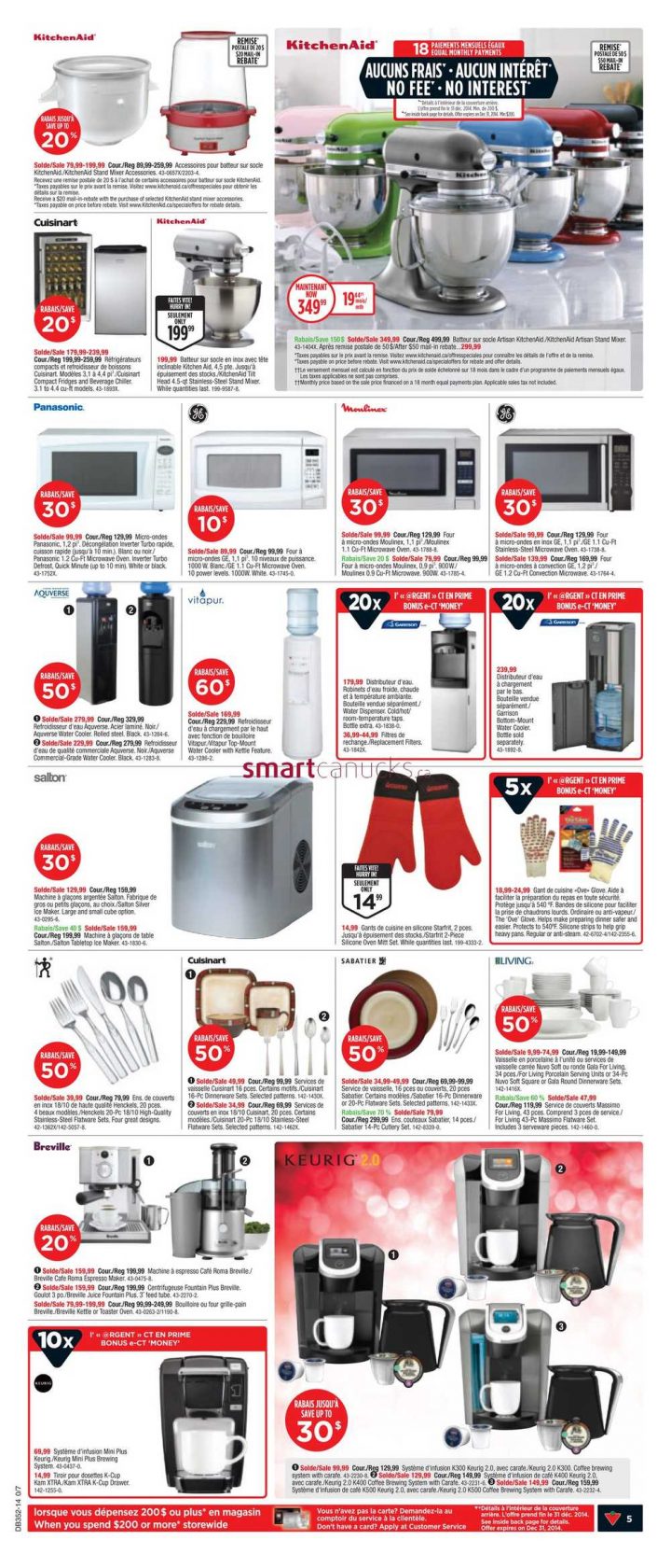 Canadian Tire (Qc) Flyer December 19 To 24 encequiconcerne Canadian Tire Robinet Cuisine