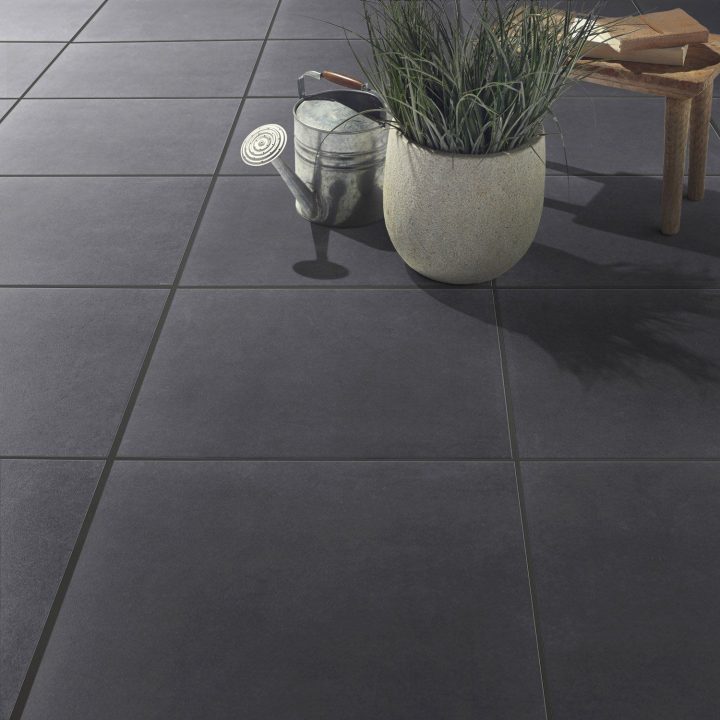 Carrelage Noir Effet Béton Jet L.45 X L.45 Cm | Carrelage dedans Carrelage Escalier Leroy Merlin Carrelage Noir Effet Béton Jet L.45 X L.45 Cm | Carrelage dedans Carrelage Escalier Leroy Merlin