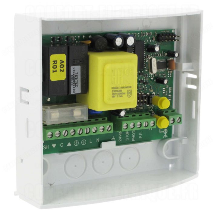 Carte Électronique – Pour Rideaux Métallique – Nice Mindy A0.. encequiconcerne Schéma Électrique Rideau Métallique