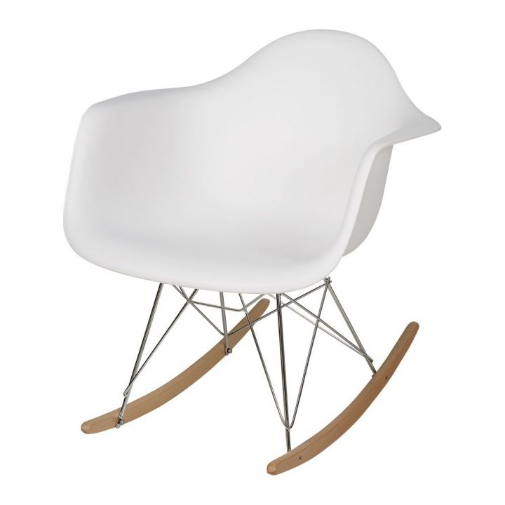 Chaise Berçante En Polypropylène Avec Berceaux En Bois Et tout Chaise Cuisine Canac