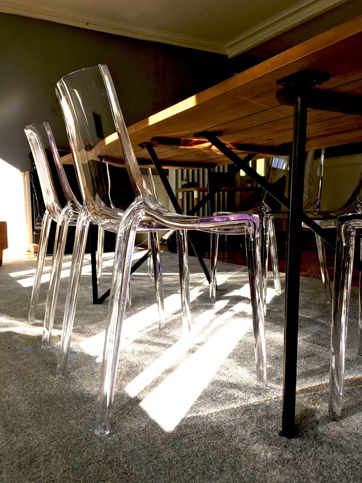 Chaises Design Empilables Transparentes Intérieur encequiconcerne Chaises Transparentes Castorama